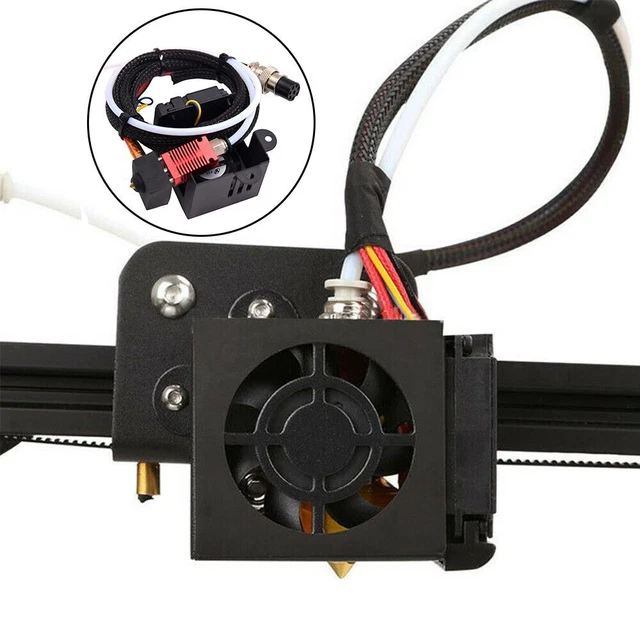 Nozzle Extruder Kit Full Assembled Hotend Assembly For Ender-3 CR-10