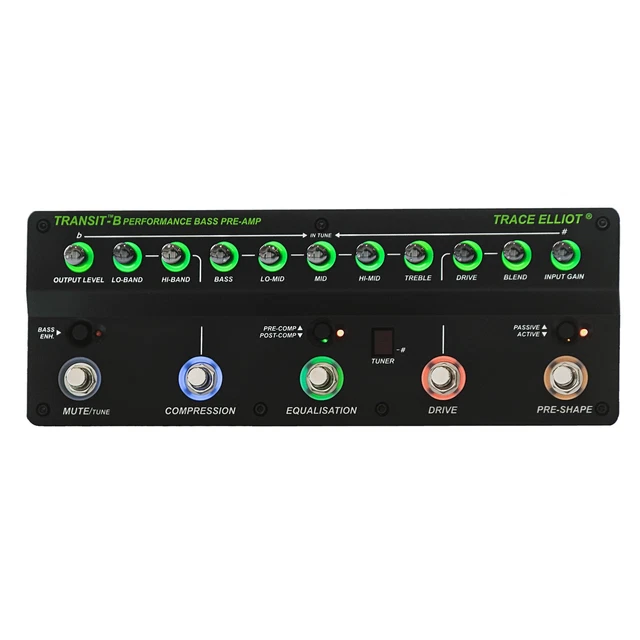 Trace Elliot Transit B Bass Preamp - Bass Multieffektgerät