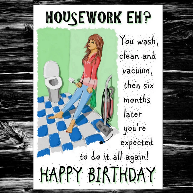 Humorous 50th 60th Birthday Card For Friends, Funny Birthday Card For Men Women, Hilarious