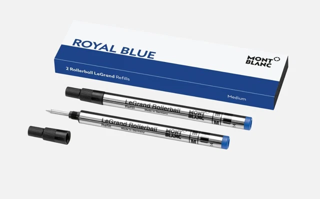 Montblanc Royal Blue Legrand Rollerball Refills MB128228