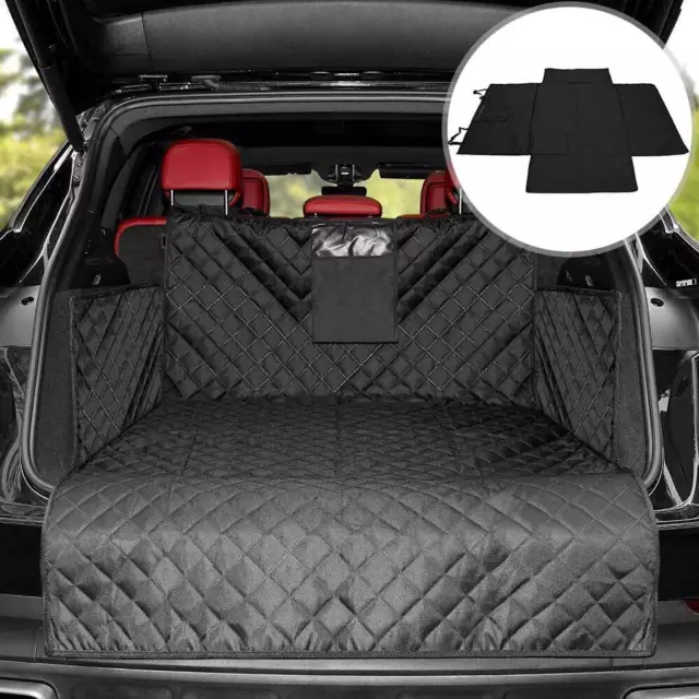 Heavy Duty Quilted Estate Car Boot Cover Mat Liner Trunk Rear Pet Dog Protector