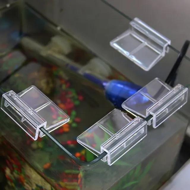 Goldfish FarmingHolders Accessories Acrylic Clips Fish Tank Aquarium Supplies