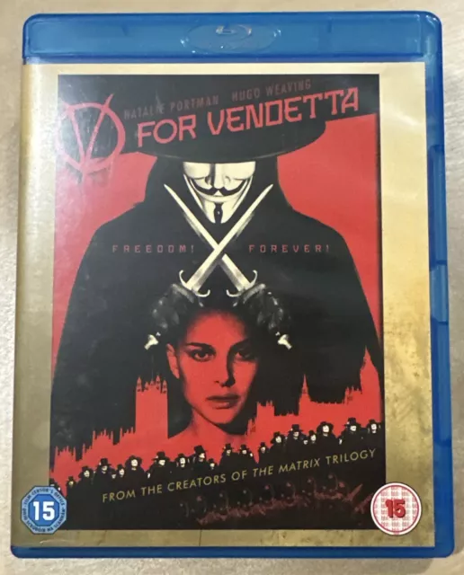 V FOR VENDETTA DVD 2005 Natalie Portman Hugo Weaving Action Mystery Region  4 $7.76 - PicClick AU