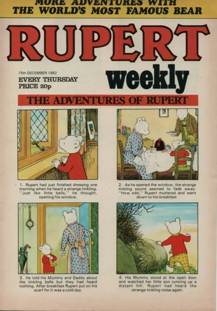 Rupert Weekly Comic No.9 December 1982