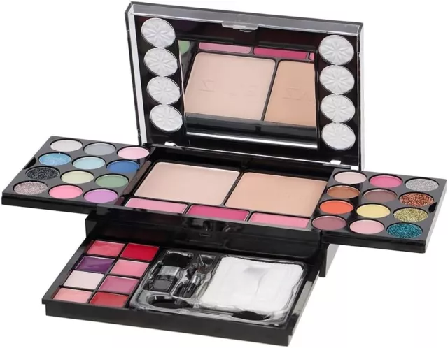 Végétalien Maquillage Beauté Cosmétique Brillance Palette Diamants Voyage Set 2