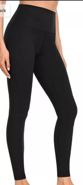 Hey Nuts Everglade Black Workout Full Length Leggings XS (0/2) NWT