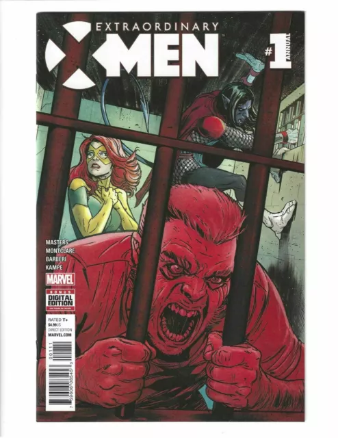 2016 Marvel Comics - Extraordinary X-Men Annual #1 (VF/NM)