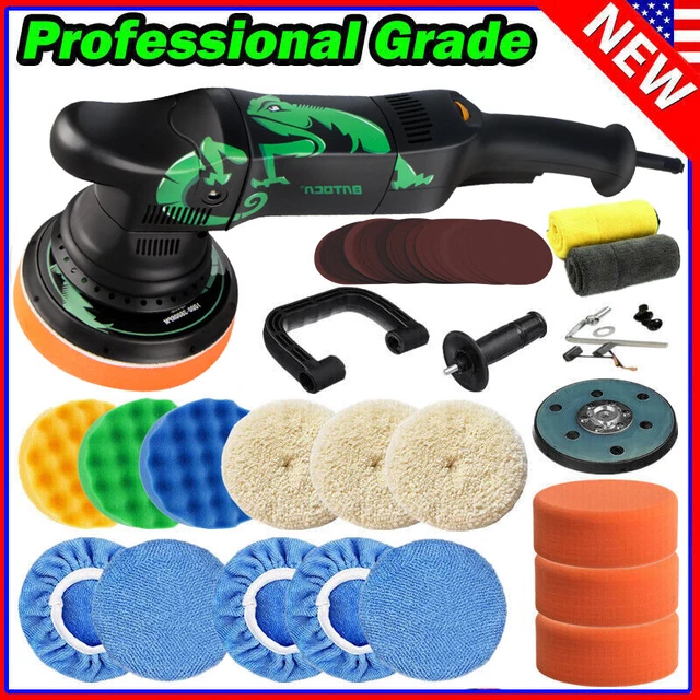 6& 700W DUAL Action Polisher Buffer Sander Electric Orbit Car Polishing