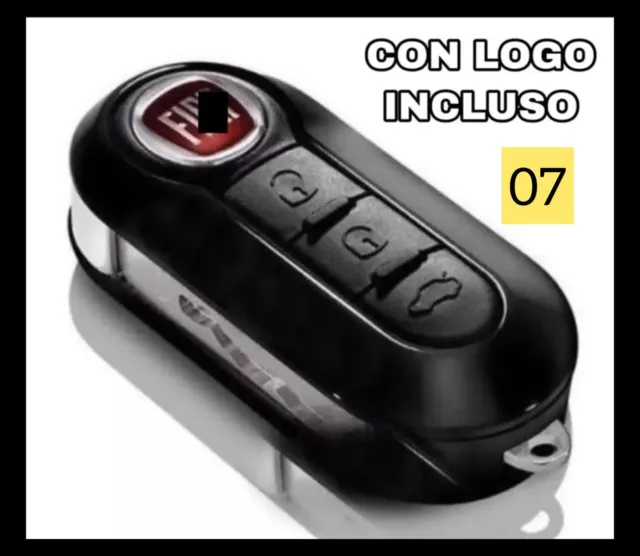 telecomando chiave 3 tasti per fiat panda 500l punto panda bravo guscio cover