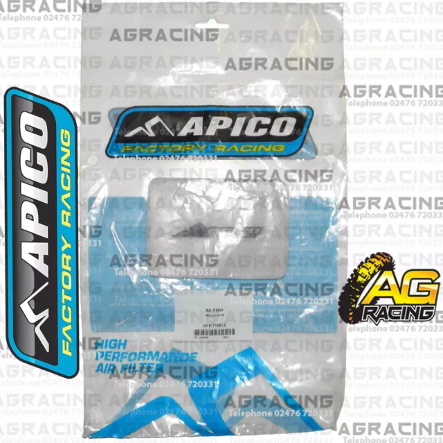 Apico Dual Stage Pro Air Filter For KTM 50 Pro Senior LC 2003 Motocross Enduro