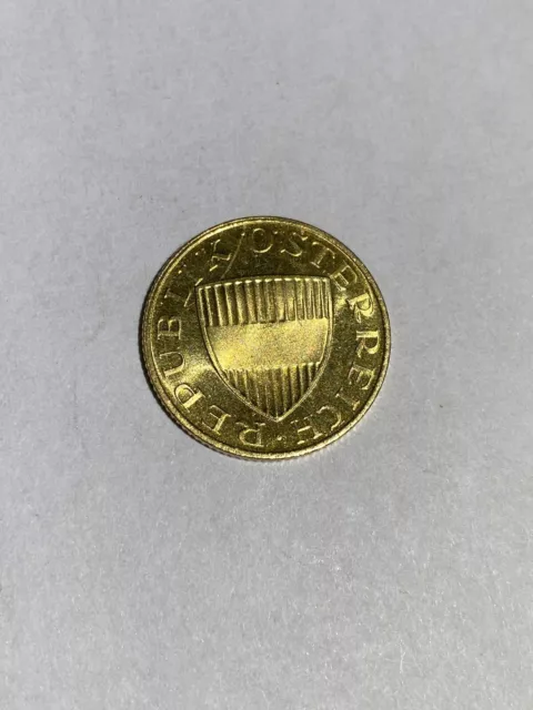 1969 Austria 50 Groschen Proof Coin! Nice old rare coin! 2