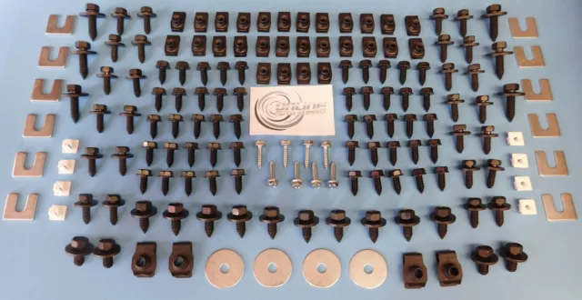 Front End Sheet Metal Hardware 162pc Kit for Chevy Chevrolet SUV and GMC SUV