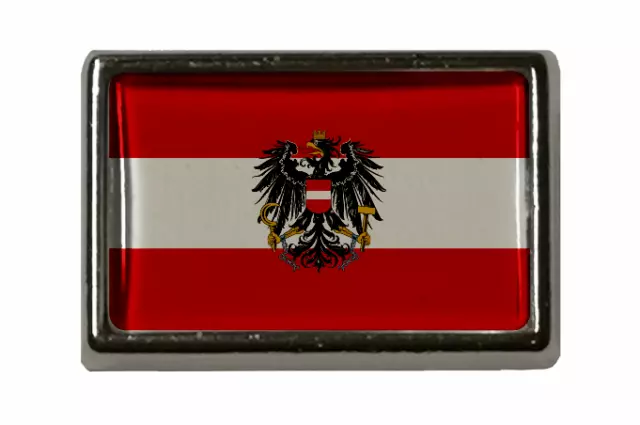 Pin Österreich mit Adler Flaggenpin Anstecker Anstecknadel Fahne Flagge
