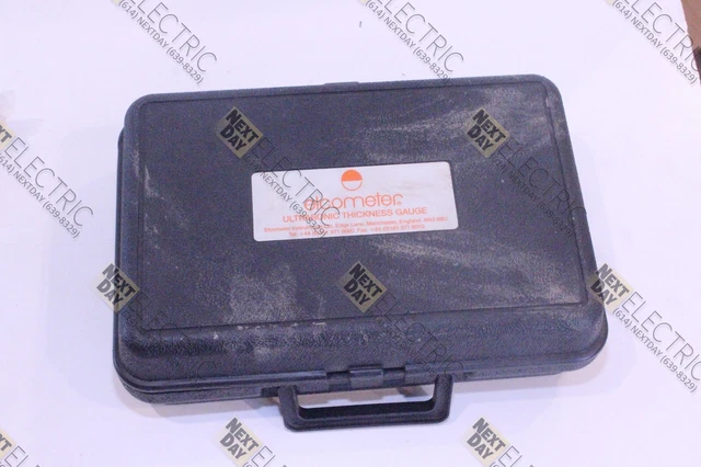 ELCOMETER, 207 DL, Ultrasonic Thickness Gauge Gage Meter $450.00 - PicClick