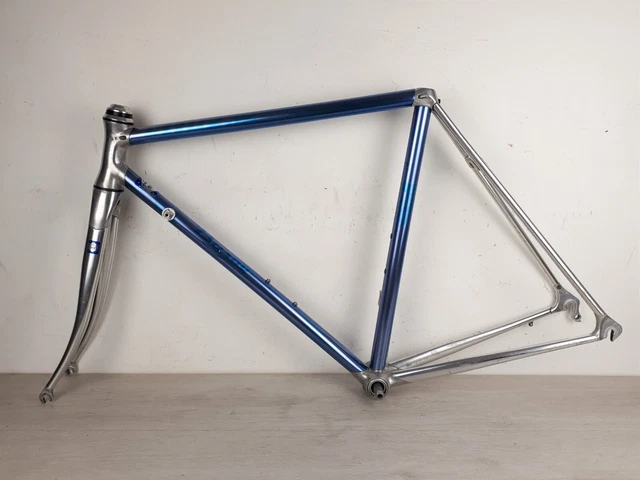 Cadre Vitus 979 Duraluminium - Vélo Vintage France 1980 - Violet - Taille 60cm