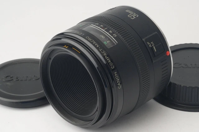 [Excellent Canon Compact Macro Ef 50mm F/2.5 (8656)