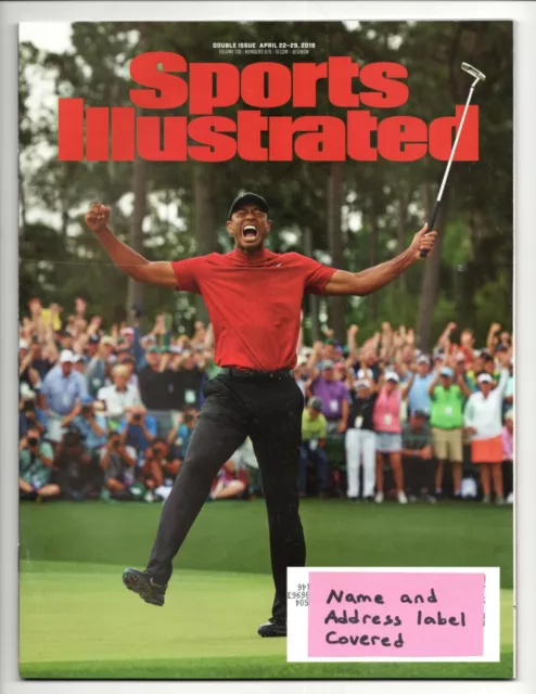 Sports Illustrated April 22-29, 2019 Tiger Woods wins Masters NFL Draft Preview