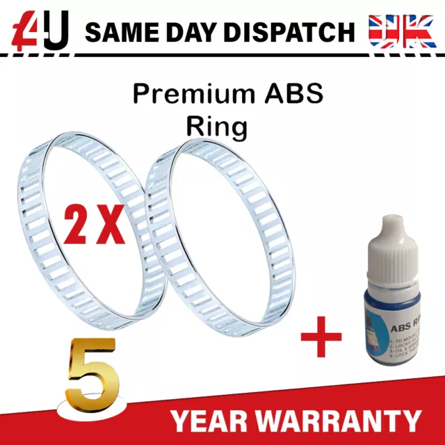 2X ABS RELUCTOR Ring For Porsche 911 Carrera 4 996 Model Front Or Rear  £12.10 - PicClick UK