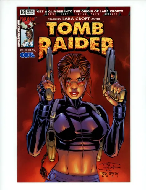 Tomb Raider 1/2 #1 2001 NM- Top Cow Image Comic Book Dan Jurgens Comics