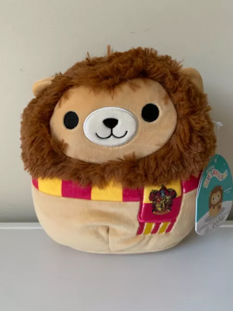 Squishmallows Harry Potter Hogwarts House GRYFFINDOR LION 8 Inch NEW