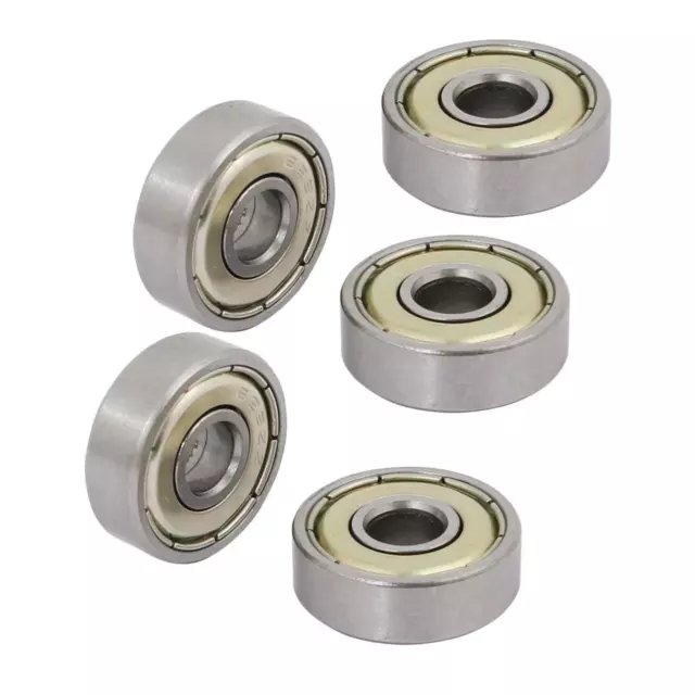 5Pcs 626ZZ 6mm x 19mm x 6mm Shielded Radial Miniature Deep Groove Ball Bearing