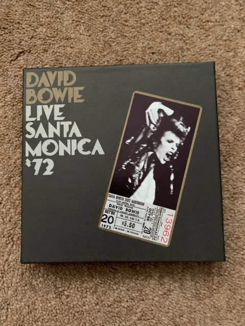 DAVID BOWIE - Live in Santa Monica '72 - CD BOX SET £39.99 - PicClick UK