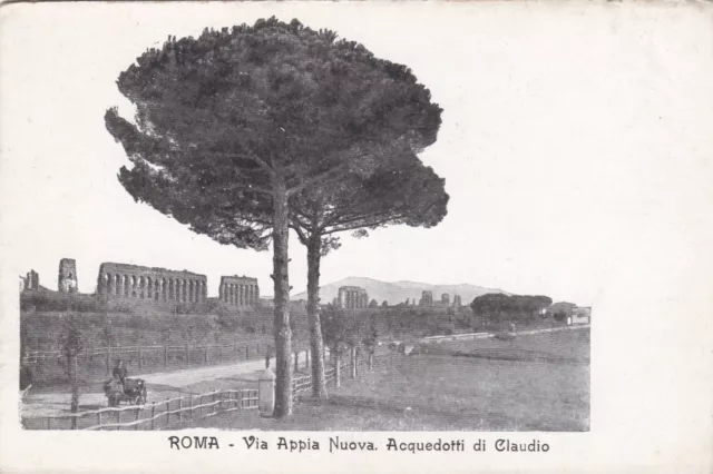 AB171 CPA ITALIE ROMA Via Appia Nuova Acquedotti di Claudio