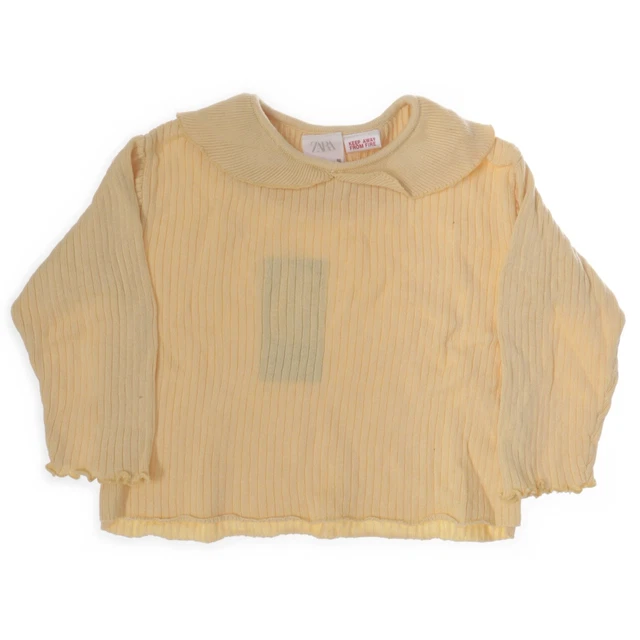 Zara, Strickpullover, Größe: 86, Gelb, Streifen, Mädchen