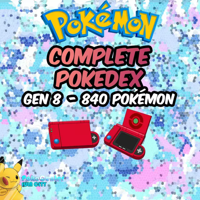 ✨Full Shiny Pokedex Gen 8 | Pokémon Home | Sword and Shield 100% COMPLETE