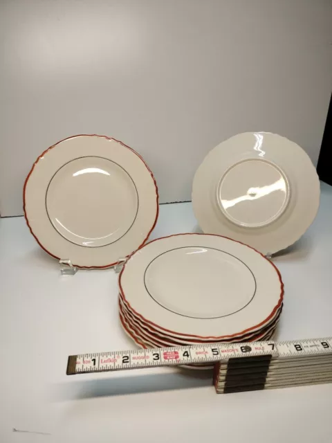 Vintage O.P. Co. Syracuse China 7 1/4 In. 8 Piece