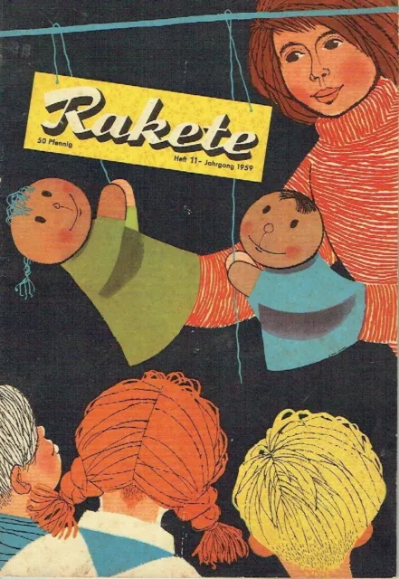 Rakete Zeitschrift der Pionierorganisation DDR 1959 Heft 11 Pioniere