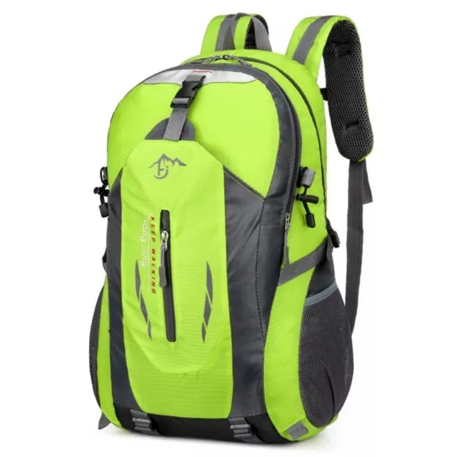 Large Capacity Mountaineering Bag Waterproof Sports Bag Men Backpack  Hiking