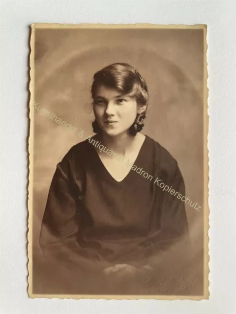 orig. Foto AK Dame Rheydt Mönchengladbach um 1925