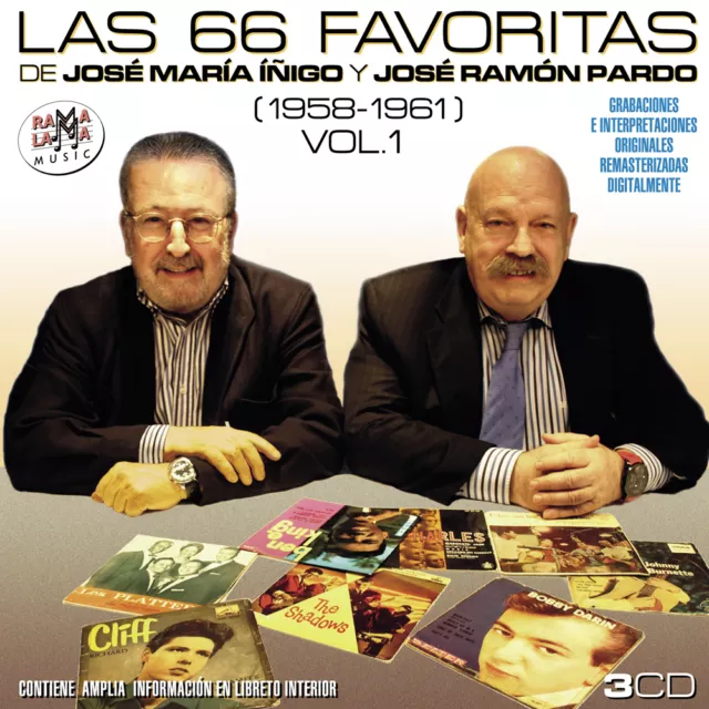 Las 66 Favoritas De Jose Maria Iñigo Y Jose Ramon Pardo Vol.1 1958-1961-3Cd