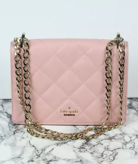Kate spade pink quilted purse best sale