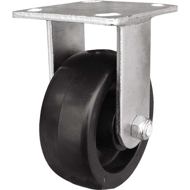 Shepherd 5 In. Medium-Heavy-Duty Polypropylene Rigid Plate Caster 9389 Shepherd