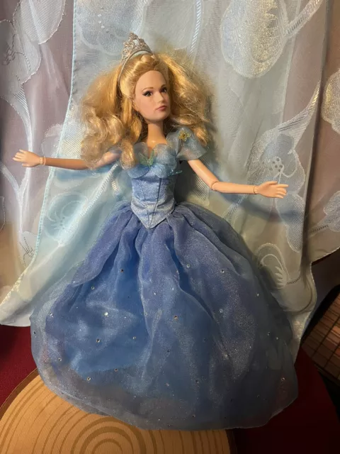 Disney Store Live Action Cinderella Doll Princess Film Collection Lily James