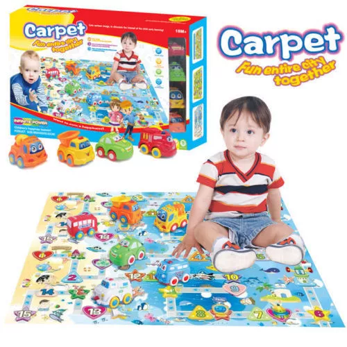 Baby Kid Child Toddler Pretend Play Mat Activity Floor Game Gym Crawl Rug Toy