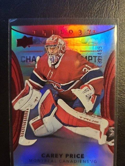 2022-23 Upper Deck Trilogy Carey Price Red /499