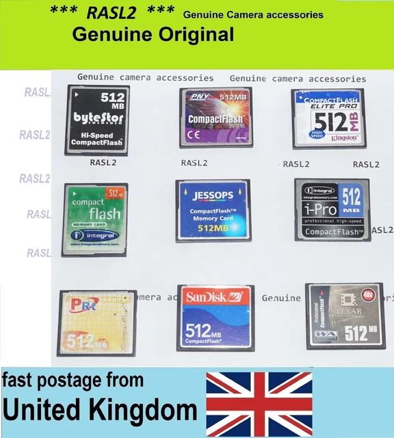 Compact Flash Memory Card BR&TD Ogrinal Camera Card (32gb