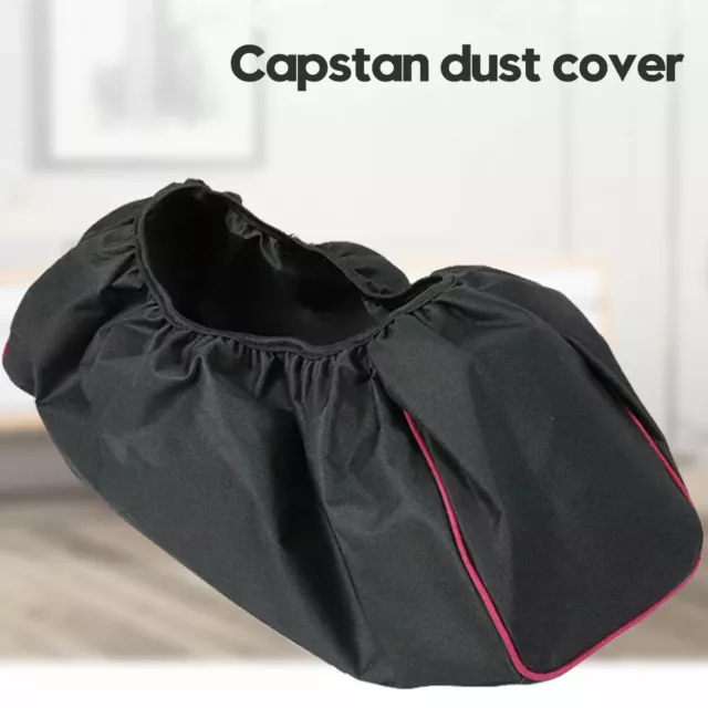 Waterproof Winch Cover Dust Capstan Cover 600D for 8000-17500 lbs Trailer SUV LU