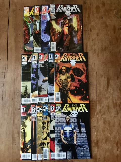THE PUNISHER - 2 complete Marvel Knight mini-series (1998-2000) Ennis, Dillon