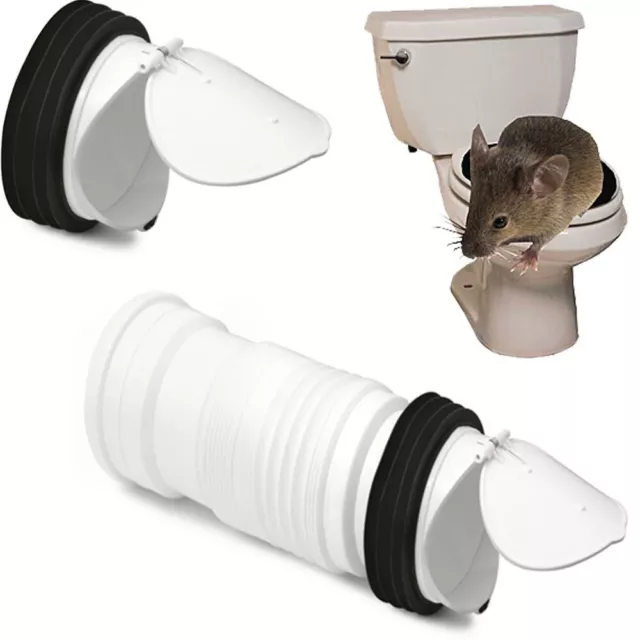 Rattenklappe Zum Schutz Vor Ratten Rattenstop Für Das Stand Wc Toilette Klo Rohr