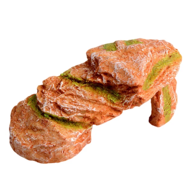 Piattaforma Per Tartarughe Con Ventose - Tappeto Erboso, Per Acquari 60-100cm - Foto 3