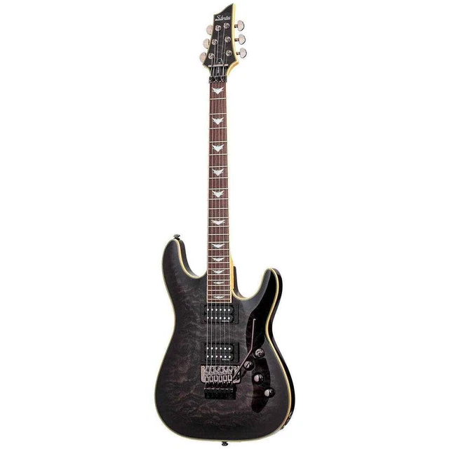 Schecter  Schecter Omen Extreme 6 FR Electric Guitar See Thru Black