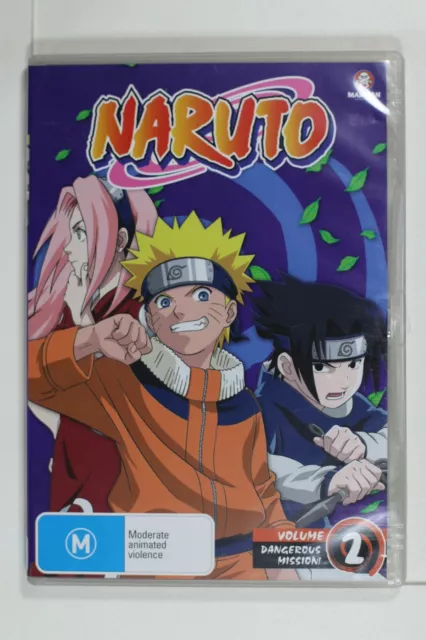 Naruto Volume 2 - Region 4 -  Preowned -Tracking (D1048)