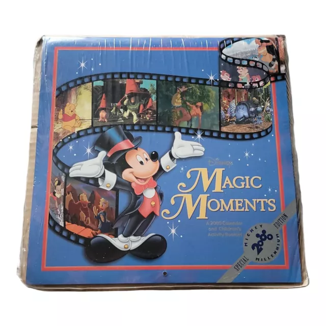 DISNEY MAGIC MOMENTS Millennium 2000 Calendar Special Edition Activity