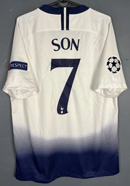 Tottenham Hotspur Son 7 オーセンティックLサイズ 2021-22 Tottenham Home Shirt Son #7 (S)