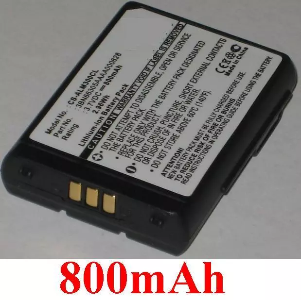 Batterie 800mAh Pour ALCATEL 300 DECT, Mobile 300 DECT, Mobile 400 DECT