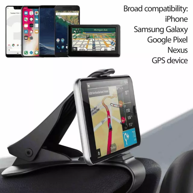 Universal Car Dashboard Mount Holder Stand HUD Design Cradle for GPS Cell Phone